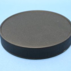 100mm 400 Black Ribbed Cap with EPE Liner